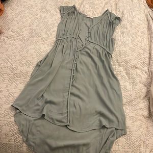 Lovestitch sheer high low dress - M